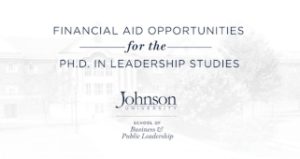 Financial Aid Opportunities for the Ph.D. in Leadership Studies