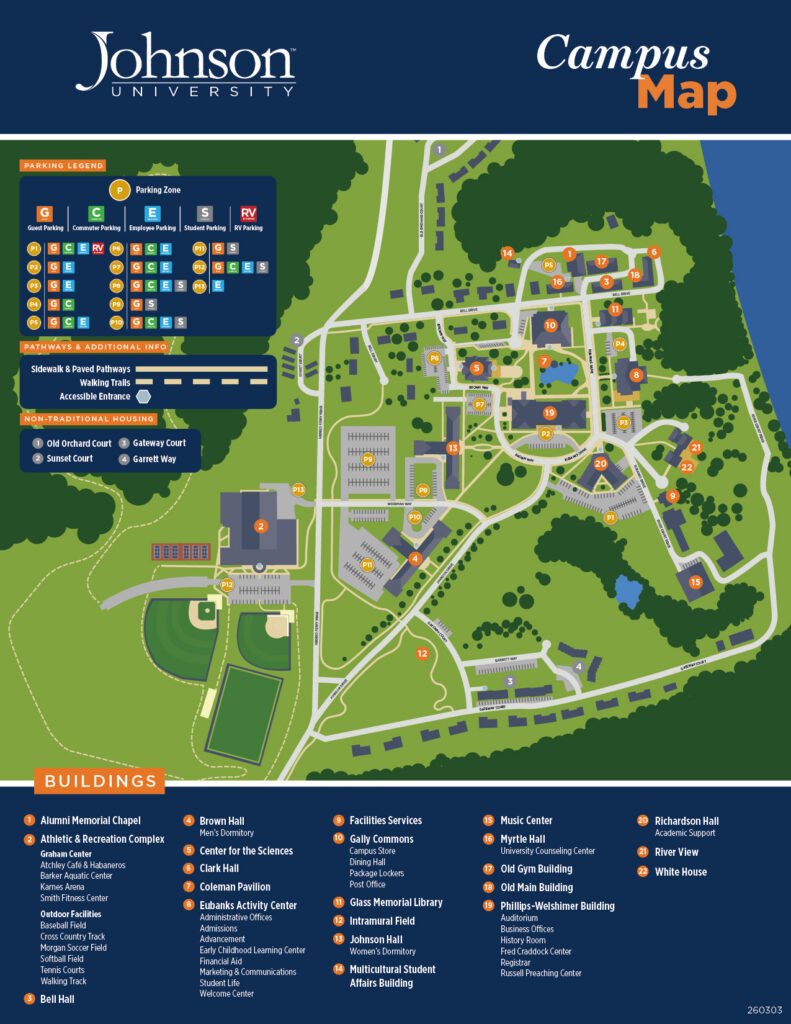Updated Campus Map